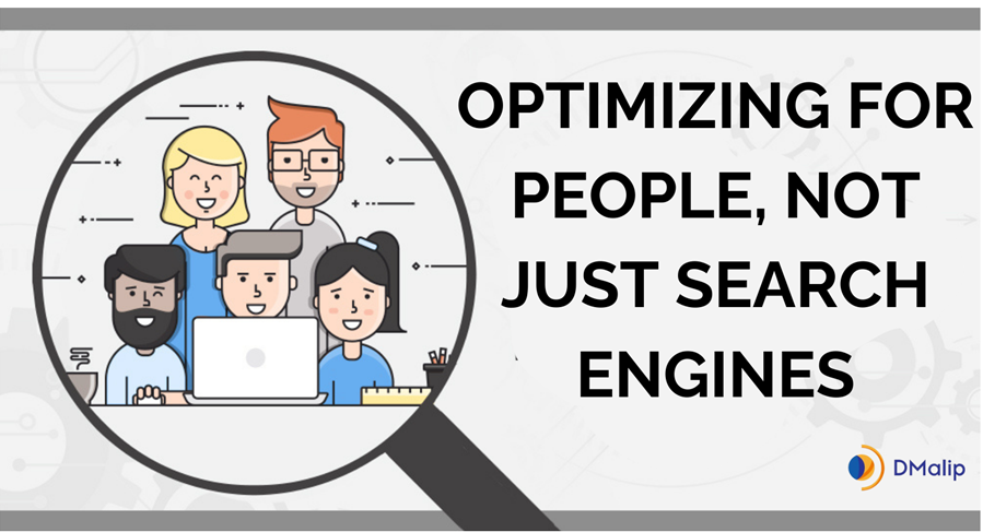 Blog Post Image DMalip Optimizing for people not just search engines provided by DMalip Digital Marketing experts.